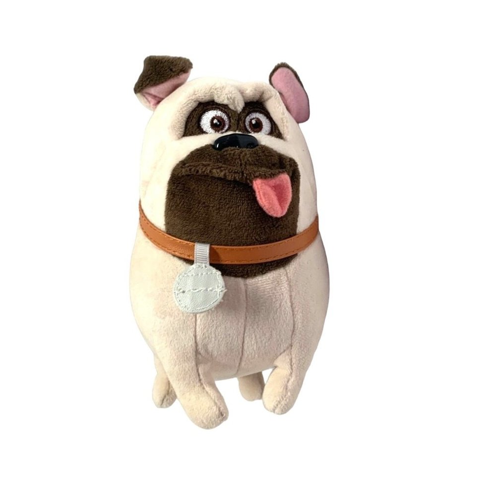 Secret Life of Pets Plush Stuffed Animal Toy Dog Mel Pug 7.5 x 6